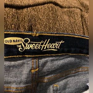 Old Navy  the sweetheart jeans sz 2 dark denim